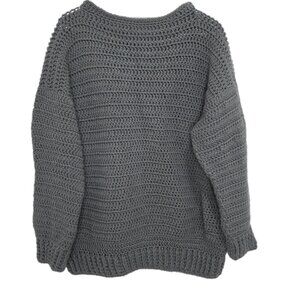 1227 Hand Knit One of A Kind  Pullover Sweater Sz.XL Womens
